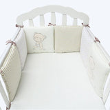 6Pcs/Lot Cartoon Baby Bed Bumper For Newborns
