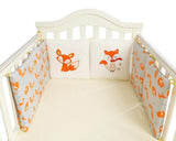6Pcs/Lot Cartoon Baby Bed Bumper For Newborns