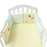 6Pcs/Lot Cartoon Baby Bed Bumper For Newborns