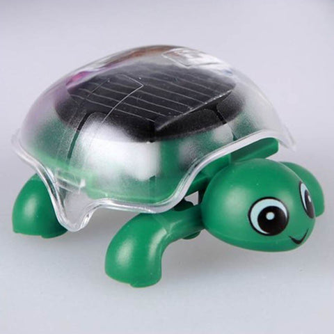 Mini Solar Powered Energy Cute Turtle Tortoise