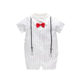 Newborn Gentleman Baby Boy Rompers