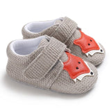 Knit Fox Baby Boy Shoes Animal Cartoon