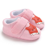 Knit Fox Baby Boy Shoes Animal Cartoon