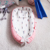 Portable Baby Nest with Pillow Cushion