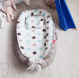 Portable Baby Nest with Pillow Cushion