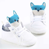 Knit Fox Baby Boy Shoes Animal Cartoon