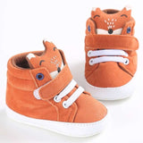 Knit Fox Baby Boy Shoes Animal Cartoon