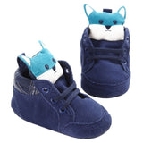 Knit Fox Baby Boy Shoes Animal Cartoon