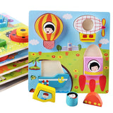 Children's Jigsaw  Geometric Multi-layer Three-dimensional Puzzle