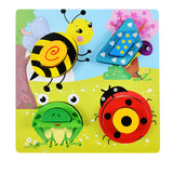 Children's Jigsaw  Geometric Multi-layer Three-dimensional Puzzle