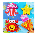 Children's Jigsaw  Geometric Multi-layer Three-dimensional Puzzle
