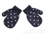 Cute Toddler Dot Star Heart Pattern Glovers