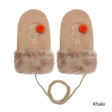 New Winter Rabbit Cute Baby Gloves
