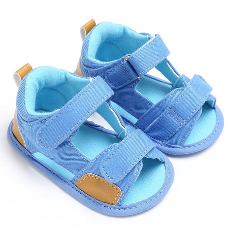 Baby Boy  Newborn Infant Summer Soft Soled Flat Sandals