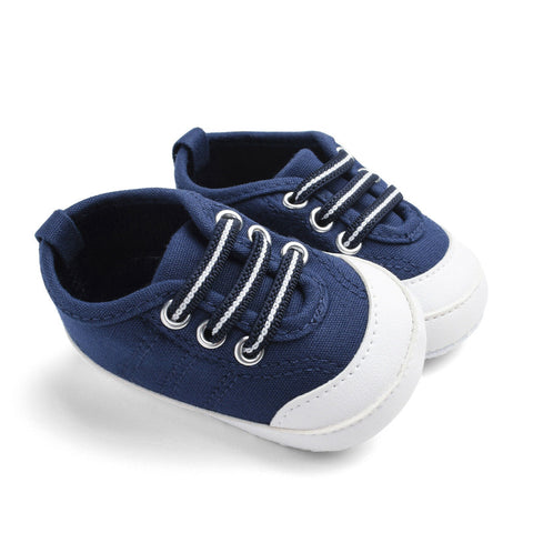 Newborn Infant Canvas Baby Boy Sneakers