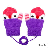 Lovely Cartoon Baby Gloves