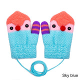Lovely Cartoon Baby Gloves