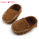 Newborn Baby Boy Moccasin Shoes