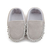 Newborn Baby Boy Moccasin Shoes